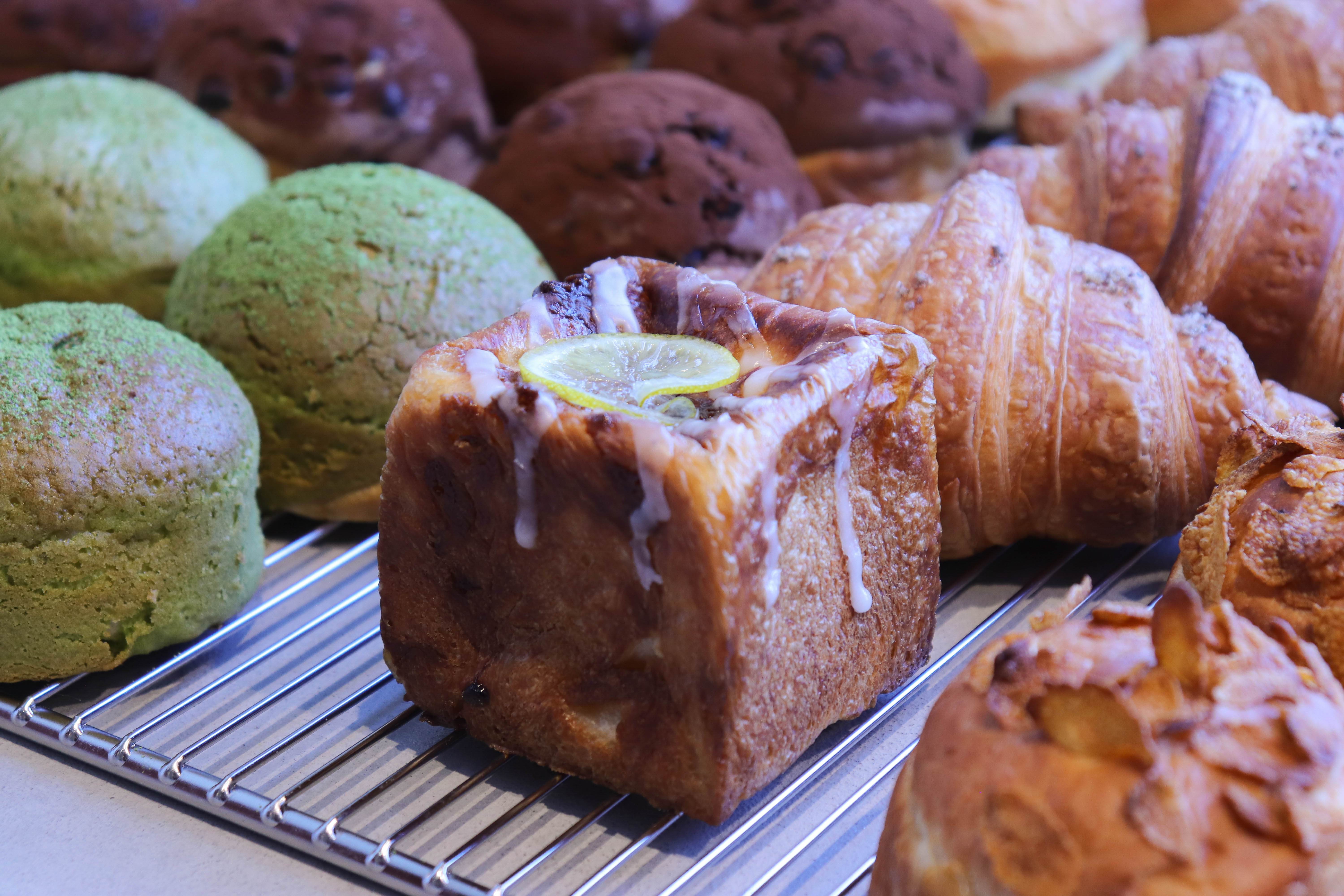 Freshly baked Bread and Espresso pastries